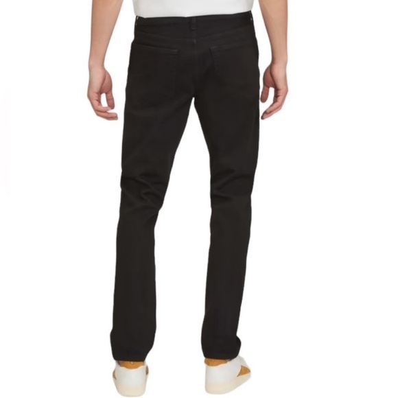 NEW EVERLANE The Slim 4-Way Stretch Organic Jean | Uniform in Black Size 35 x 28 - Picture 2 of 7